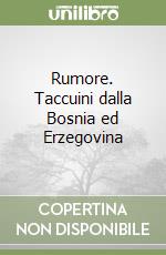 Rumore. Taccuini dalla Bosnia ed Erzegovina libro