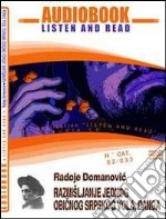 Razmisljanje jednog obicnog srpskog vola. CD Audio e CD-ROM. Audiolibro libro