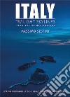 Italy. Twilight skylines from police helicopters. Ediz. inglese e russa libro