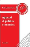 Appunti di politica economica libro