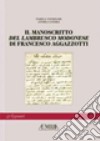 Il manoscritto «Del lambrusco modenese» di Francesco Aggazzotti libro