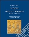 Lezioni di diritto canonico. Parte generale libro