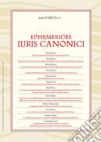 Ephemerides Iuris canonici (2017). Vol. 1