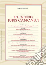 Ephemerides Iuris canonici (2020). Vol. 1 libro