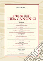 Ephemerides Iuris canonici (2023). Vol. 2 libro