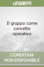 Il gruppo come concetto operativo libro