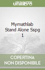 Mymathlab Stand Alone Sspg 1 libro