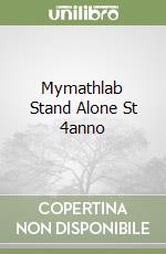 Mymathlab Stand Alone St 4anno libro