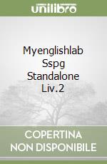 Myenglishlab Sspg Standalone Liv.2 libro