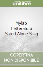 Mylab Letteratura Stand Alone Sssg libro