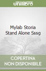 Mylab Storia Stand Alone Sssg libro