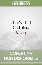 That's It! 1 Cartolina Vsing libro