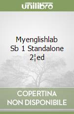 Myenglishlab Sb 1 Standalone 2¦ed libro