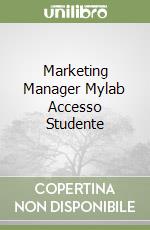 Marketing Manager Mylab Accesso Studente