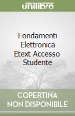 Fondamenti Elettronica Etext Accesso Studente libro