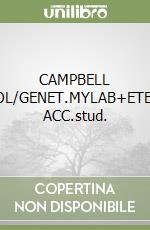 CAMPBELL BIOL/GENET.MYLAB+ETEXT ACC.stud. libro