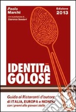 Identità golose 2013 libro