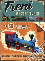 Treni. Una storia completa. Ediz. illustrata. Con gadget libro