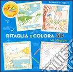 Le stagioni. Ritaglia & colora 3D libro