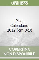 Pisa. Calendario 2012 (cm 8x8) libro