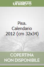 Pisa. Calendario 2012 (cm 32x34) libro
