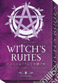 Witch's runes kit. Ediz. italiana. Con 13 rune di legno libro