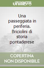 Una passeggiata in periferia. Briciolini di storia pontaderese libro