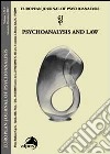 Psychoanalysis and law libro