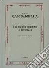 Philosophia sensibus demonstrata libro di Campanella Tommaso