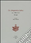 De eloquentia latina saec. XVII et XVIII dialogus libro di Nikitinski Oleg