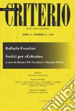 Scritti per «Criterio» libro