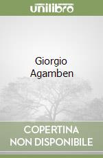 Giorgio Agamben libro