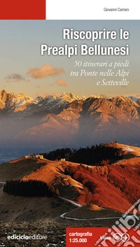 Riscoprire le Prealpi bellunesi. 50 itinerari a piedi tra Ponte nelle Alpi e Setteville libro