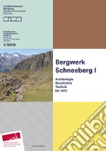 Bergwerk Schneeberg. Archäologie, geschichte, technik bis 1870. Schriften des Landesmuseum Bergbau libro