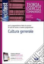 EdiTEST 5. Teoria ed esercizi di cultura generale. Per la preparazione ai test di accesso. Con aggiornamento online libro