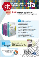 TFA. Classe A051 per prove scritte e orali. Manuale di teoria ed esercizi per le materie letterarie e latino nei Licei. Kit completo. Con software di simulazione libro