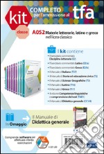 TFA. Classe A052 per prove scritte e orali. Manuale di teoria ed esercizi per le materie letterarie, latino e greco... Kit completo. Con software di simulazione libro