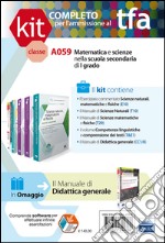 TFA. Classe A059 per prove scritte e orali. Manuale di teoria ed esercizi di scienze naturali, chimica, biologia... Kit completo. Con software di simulazione libro