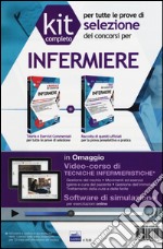 Kit completo per tutte le prove di selezione dei concorsi per infermiere. Con software di simulazione libro