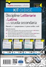 Il nuovo concorso a cattedra. Classi A22 (A043), A12 (A050), A11 (A051). Kit discipline letterarie e latino nella scuola secondaria. Manuale.. Con espansione online libro