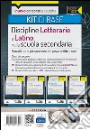 Il nuovo concorso a cattedra. Classi A22 (A043), A12 (A050), A11 (A051). Kit discipline letterarie e latino nella scuola secondaria. Manuale.. Con espansione online libro