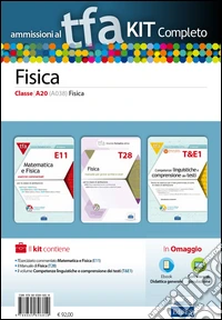 TFA. Fisica classe A20 (A038) per prove scritte e orali. Kit completo. Con software di simulazione libro