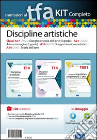 TFA. Discipline artistiche calssi A17 (A025), A01 (A028), A16 (A027), A54 (A061) per proce scritte e orali. Kit completo. Con software di simulazione libro