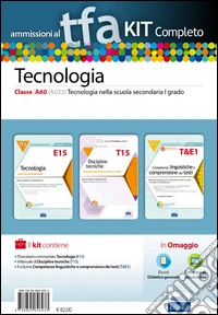 TFA. Tecnologia classe A60 (A033) per prove scritte e orali. Kit completo. Con software di simulazione libro