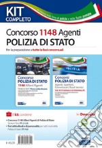 Concorso 1148 allievi agenti polizia di Stato. Manuale per la preparazione a tutte le fasi concorsuali. Kit completo. Con aggiornamento online libro