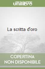 La scritta d'oro libro