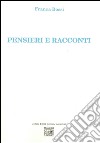 Pensieri e racconti libro