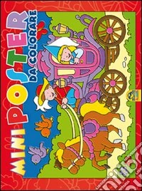 Mini poster da colorare. Rosso. Ediz. illustrata libro