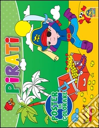 Pirati. Poster da colorare