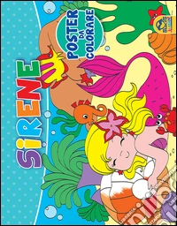 Sirene. Poster da colorare libro